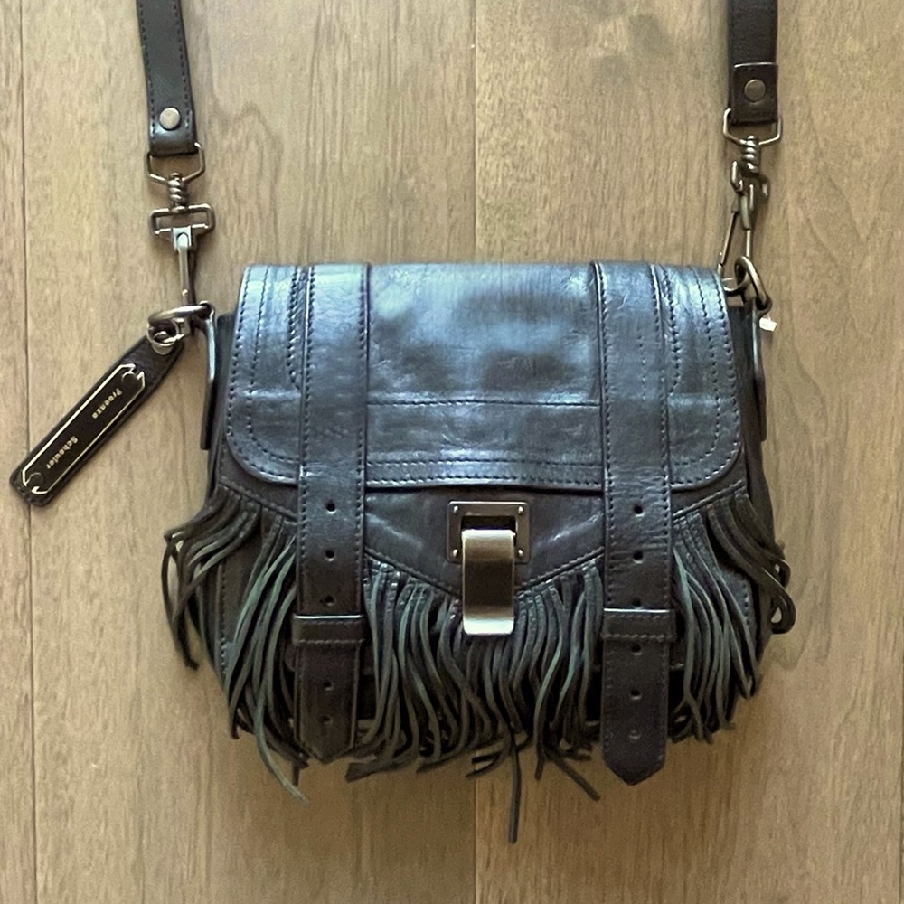 Proenza Schouler Black Mini w/ Fringe *Never Used